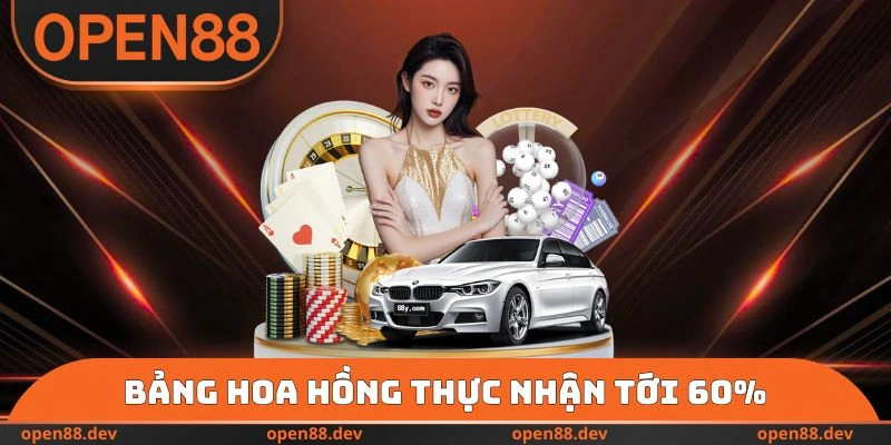 Bảng hoa hồng thực nhận tới 60%